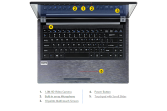 EJIAYU Clevo W840SU Ordinateur Clevo W840SU W840SU-T