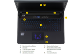 EJIAYU Clevo P177SMA Ordinateur Clevo P177SMA