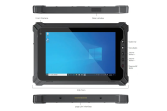 EJIAYU Tablette KX-8R Tablette incassable, antichoc, étanche, écran tactile, très grande autonomie, durcie, militarisée IP65  - KX-8J