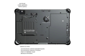 EJIAYU Serveur Rack Tablette tactile étanche eau et poussière IP66 - Incassable - MIL-STD 810H - MIL-STD-461G - Durabook R11