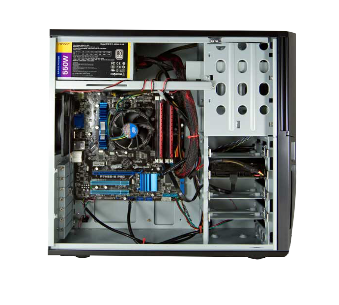 Sonata 390 - Ordinateur PC très silencieux avec Linux - Système de refroidissement - EJIAYU