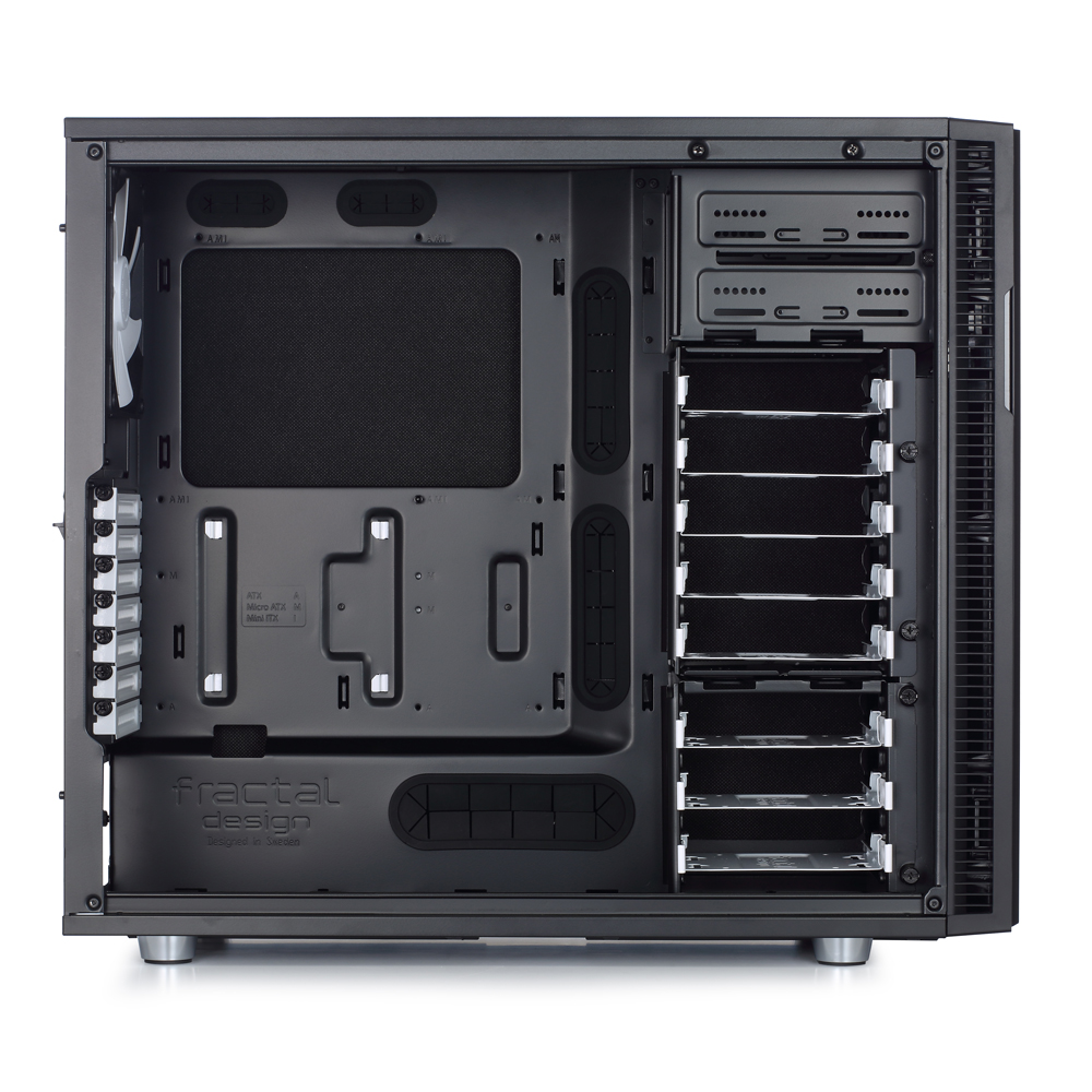 EJIAYU Enterprise X299 Assembleur ordinateurs compatible Linux - Boîtier Fractal Define R5 Black