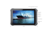 EJIAYU Tablette KX-10R Tablette 10 pouces incassable, antichoc, étanche, écran tactile, très grande autonomie, durcie, militarisée IP65  - KX-10Q