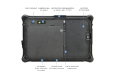 EJIAYU Serveur Rack Tablette tactile étanche eau et poussière IP66 - Incassable - MIL-STD 810H - MIL-STD-461G - Durabook R8