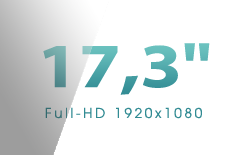 EJIAYU - CLEVO P370SM-A - Ecran de très haute qualité zéro pixel défectueux